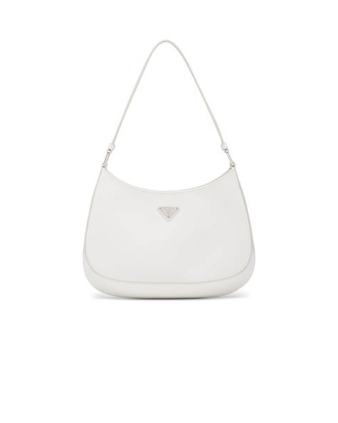 prada white purses|prada white shoulder bag.